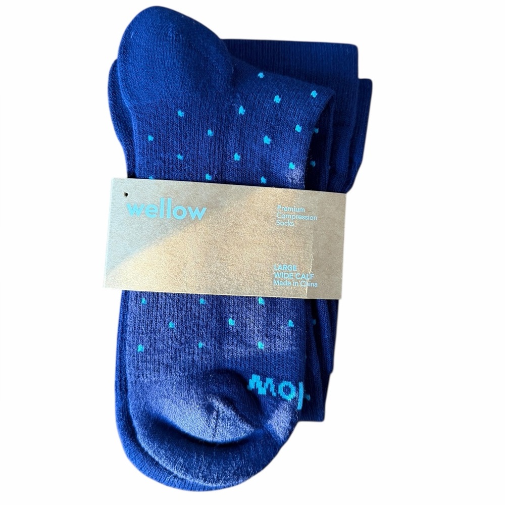 Wellow Wide Calf Compression Socks
